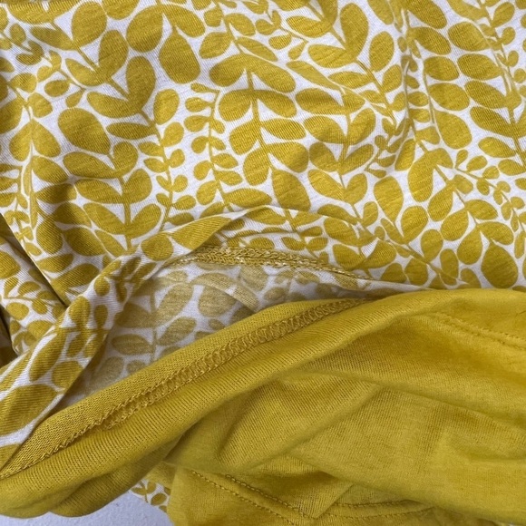 Boden Yellow Print Cotton Slip On Sleeveless Sundress Size 4L - Picture 6 of 8